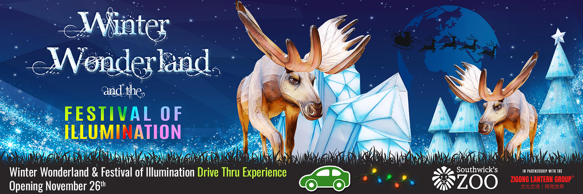 Southwick's Zoo Reservations Winter Wonderland w/Festival Nov 26Jan 2